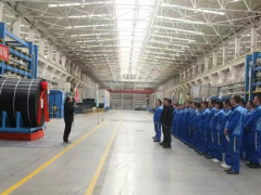 国内首条芳纶绳芯输送带成功下线