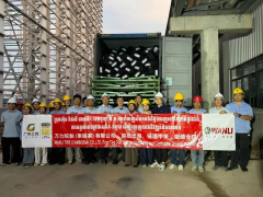 轮胎海外生产基地，首批轮胎发往欧洲！