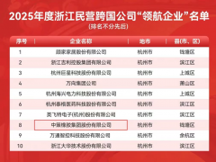 中策橡胶连续三年蝉联浙江“领航企业”！
