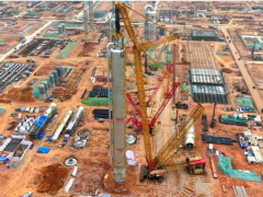 总投资480亿元的三期大乙烯项目，完成总进度42.49%